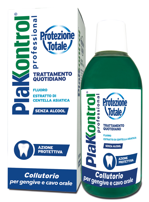 PLAKKONTROL PROTEZIONE TOTALE COLLUTORIO 500 ML - goldeneffe.it