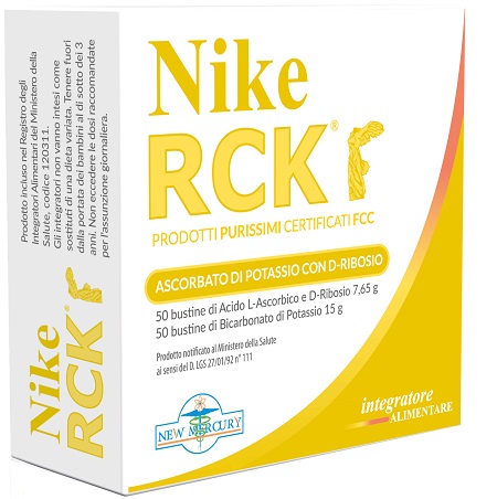 NIKE RCK ASCORBATO POTASSIO + RIBOSIO 100 BUSTINE 22,65 G - goldeneffe.it