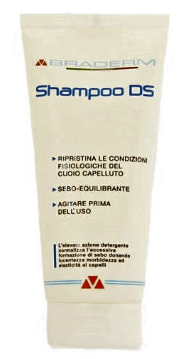 SHAMPOO DS 200 ML BRADERM - goldeneffe.it