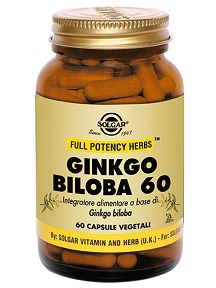 GINKGO BILOBA 60 60 CAPSULE VEGETALI - goldeneffe.it