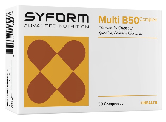 MULTI B50 COMPLEX 30 COMPRESSE - goldeneffe.it