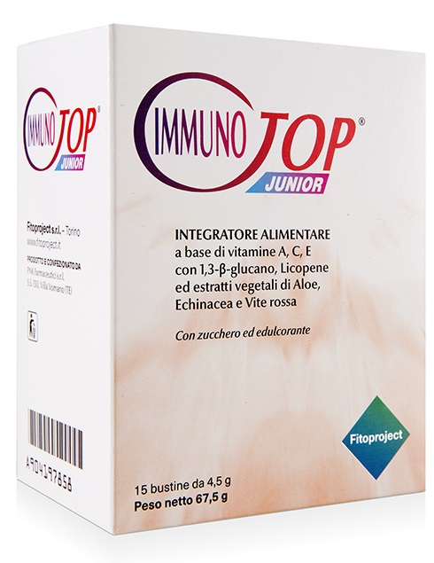 IMMUNOTOP JUNIOR 15 BUSTINE DA 4,5 G - goldeneffe.it