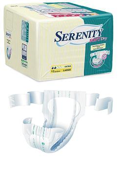 PANNOLONE PER INCONTINENZA SERENITY VESTE EXTRA L 15 PEZZI - goldeneffe.it