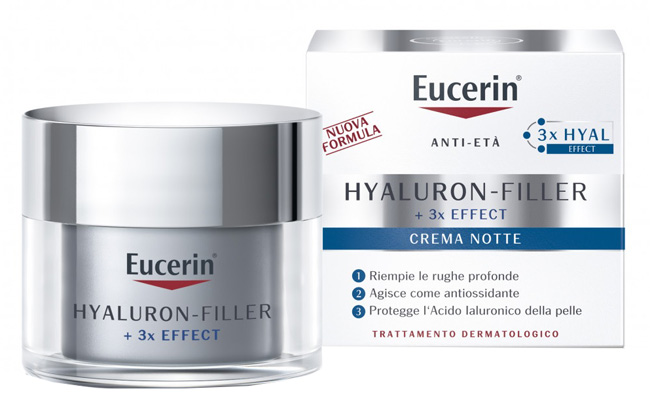 EUCERIN CREMA HYALURON-FILLER NOTTE 50 ML - goldeneffe.it