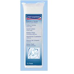 COTONE IDROFILO HANSAPLAST CARRES 70 PEZZI PRETAGLIATI - goldeneffe.it