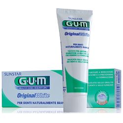 GUM ORIGINAL WHITE DENTIFRICIO 75 ML - goldeneffe.it