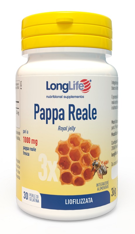 LONGLIFE PAPPA REALE 30 PERLE IN GELATINA - goldeneffe.it