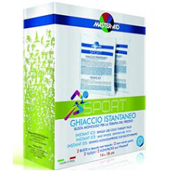 GHIACCIO ISTANTANEO MASTER-AID SPORT PER TERAPIA DEL FREDDO 2 PEZZI - goldeneffe.it