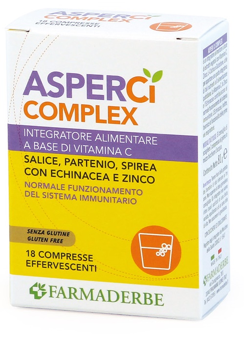 ASPER CI COMPLEX 18 COMPRESSE EFFERVESCENTI - goldeneffe.it
