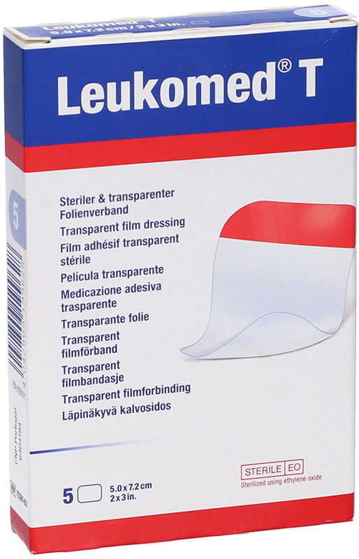 LEUKOMED T MEDICAZIONE TRASPARENTE 7,2X5 CM - goldeneffe.it