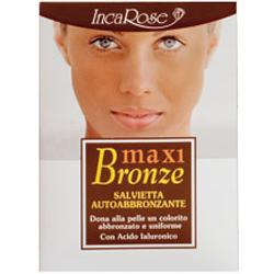 INCAROSE MAXI BRONZE 7 SALVIETTINE AUTOABBRONZANTI - goldeneffe.it