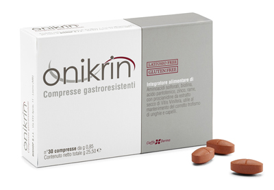 ONIKRIN 30 COMPRESSE - goldeneffe.it