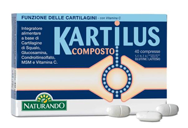 KARTILUS COMPOSTO 40 COMPRESSE - goldeneffe.it