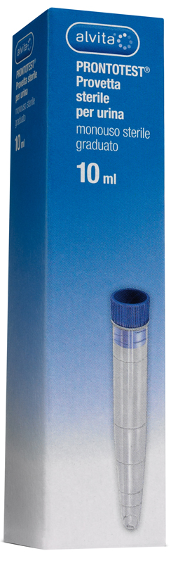 PROVETTA PER URINA ALVITA PRONTOTEST GRADUATA 10ML - goldeneffe.it