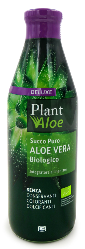 PLANTALOE ALOE VERA DELUXE BIO 1 LITRO - goldeneffe.it