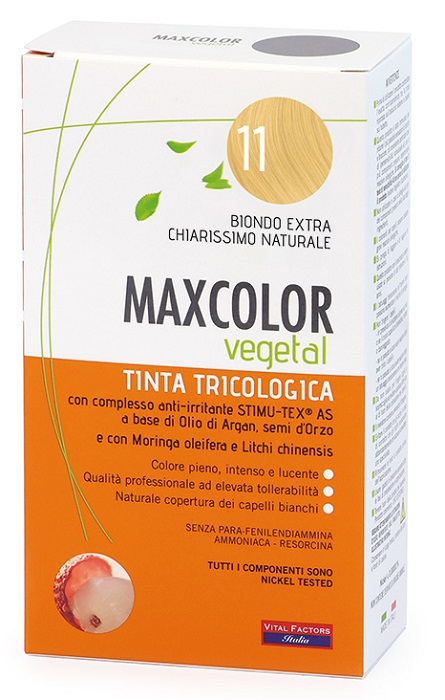 MAX COLOR VEGETAL 11 TINTURA 140 ML - goldeneffe.it
