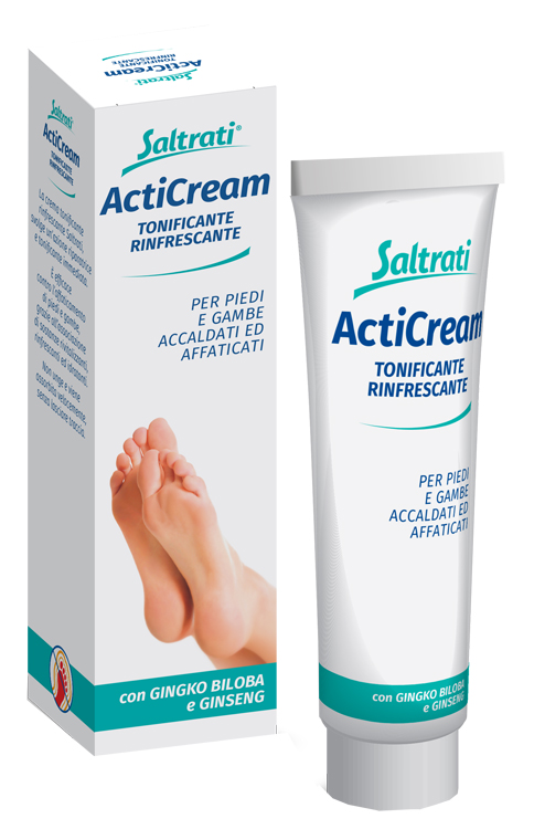 SALTRATI ACTICREAM TONIFICANTE RINFRESCANTE PER PIEDI E GAMBE 100 ML - goldeneffe.it