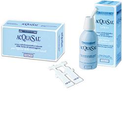 ACQUASAL SOLUZIONE ISOTONICA IRRIGAZIONE NASALE ACQUA TERMALE 20 FLACONCINI MONODOSE 5 ML - goldeneffe.it