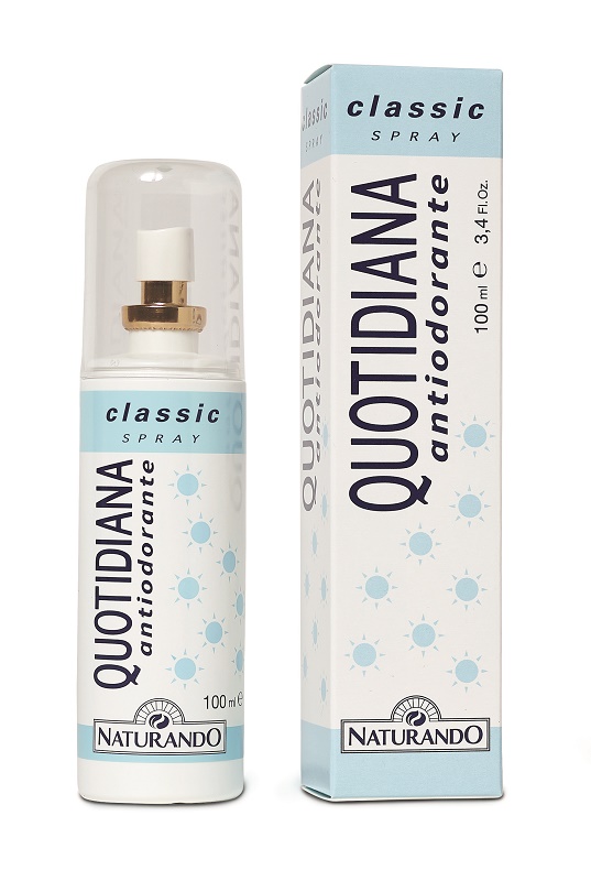 QUOTIDIANA ANTIODORANTE SPRAY CLASSIC 100 ML - goldeneffe.it