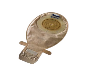 SACCA PER ILEOSTOMIA CON HIDE/AWAY APERTA RICOPERTA IN TESSUTO NON TESSUTO CON VELCRO 30MM MISURA MAXI 650ML 30 PEZZI - goldeneffe.it