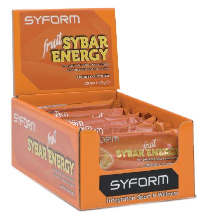 SYBAR ENERGY FRUIT BARRETTA ACE 40 G - goldeneffe.it