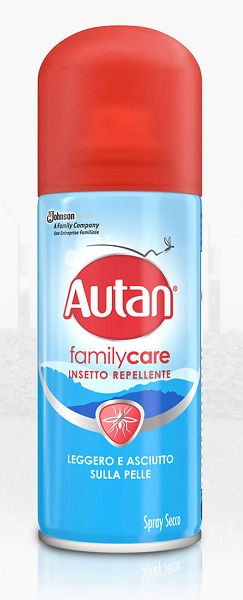 AUTAN FAMILY CARE SPRAY SECCO 100ML - goldeneffe.it