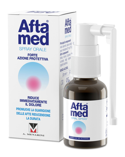 AFTAMED SPRAY FLACONE 20 ML - goldeneffe.it