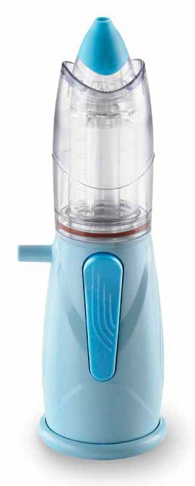 AEROSOL PER ALTE VIE RESPIRATORIE RINOWASH COLORE AZZURRO CON CAMPANA UNIVERSALE - goldeneffe.it
