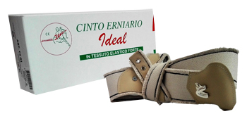 CINTO ERNIARIO IDEAL IN TESSUTO ELASTICO FORTE DESTRO GRIGIO FRANGIATO 90CM - goldeneffe.it