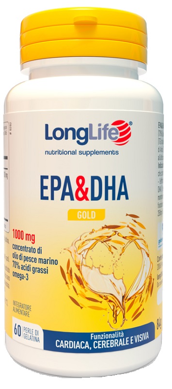 LONGLIFE EPA DHA GOLD 60 PERLE - goldeneffe.it