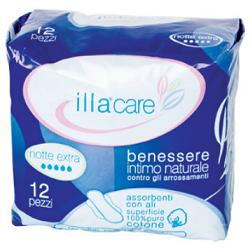 ILLA CARE ASSORBENTE NOTTE EXTRA 12 PEZZI - goldeneffe.it