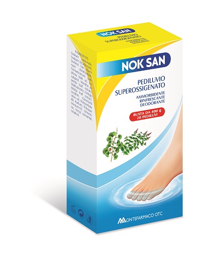 NOK SAN PEDILUVIO SUPEROSSIGENATO 400 G - goldeneffe.it