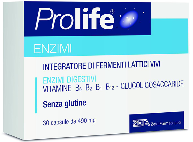 PROLIFE ENZIMI 30 CAPSULE - goldeneffe.it