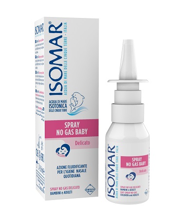 ISOMAR SOLUZIONE ACQUA MARE BABY SPRAY NO GAS 30ML - goldeneffe.it