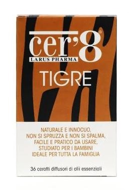 CER'8 TIGRE CUSCINETTO ADESIVO 36 PEZZI - goldeneffe.it