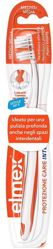 ELMEX INTERX SPAZZOLINO PROTEZIONE CARIE TESTINA CORTA - goldeneffe.it