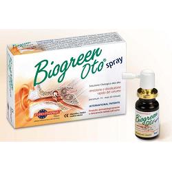 SOLUZIONE OTOLOGICA BIOGREEN OTO SPRAY RIMOZIONE E DISSOLUZIONE CERUME 13 ML - goldeneffe.it