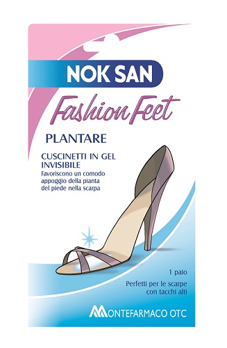 NOK SAN FASHION CUSCINETTO GEL PLANTARE - goldeneffe.it