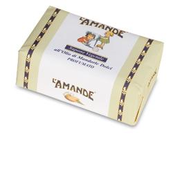 L'AMANDE MARSEILLE SAPONE VEGETALE OLIO MANDORLE DOLCI 200 G - goldeneffe.it