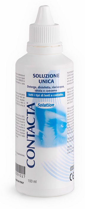 SOLUZIONE UNICA ISOTONICA CONTACTA 100 ML - goldeneffe.it