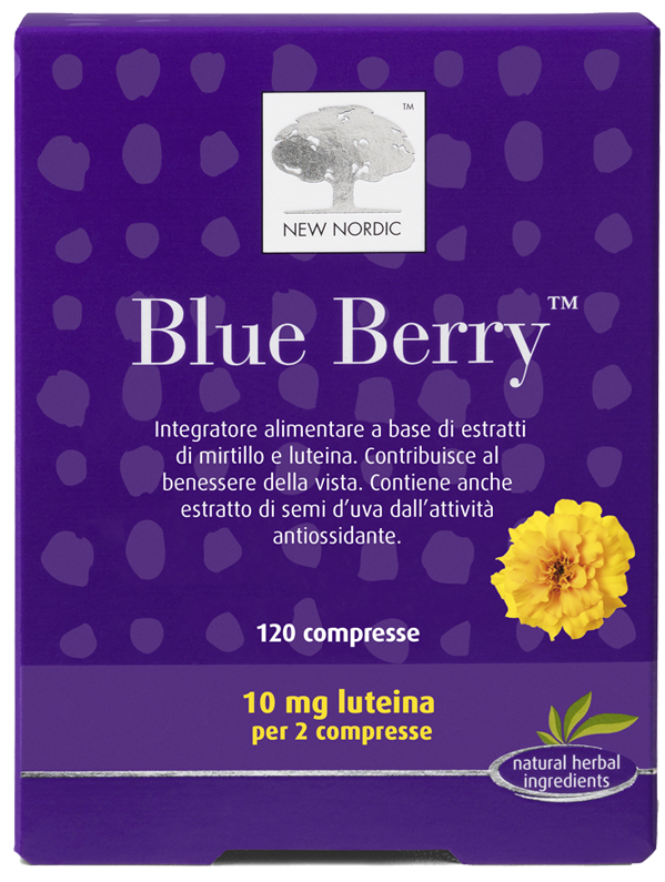 BLUE BERRY 120 COMPRESSE - goldeneffe.it