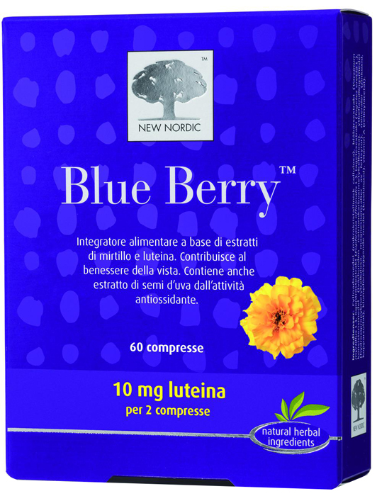 BLUE BERRY 60 COMPRESSE - goldeneffe.it