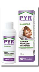 PYR ANTIPEDICUOSI SHAMPOO 100 ML - goldeneffe.it