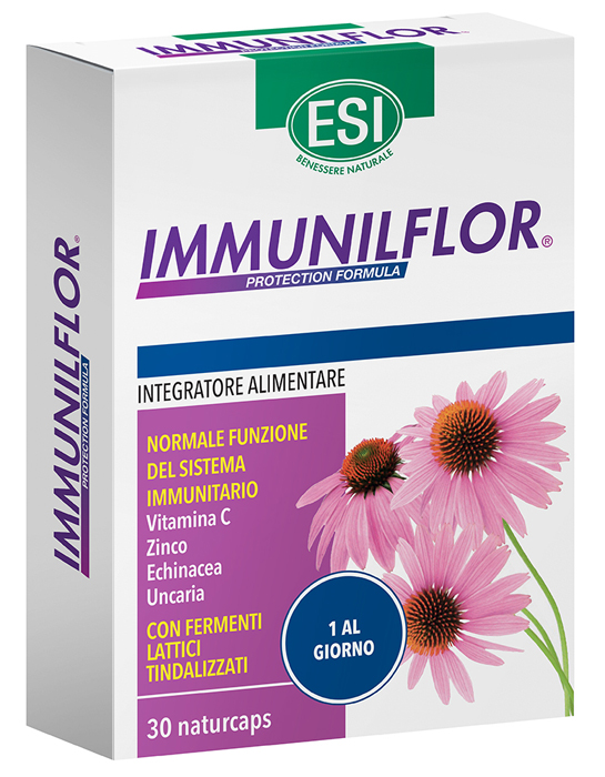 ESI IMMUNILFLOR CAPSULE 30 NATUR CAPS - goldeneffe.it