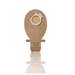 SACCA PER ILEOSTOMIA SISTEMA A 2 PEZZI SENSURA CLICK APERTA TRASPARENTE FORO 60MM CAPACITA' 650ML 30 PEZZI - goldeneffe.it