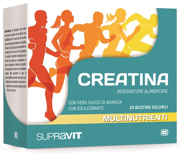 SUPRAVIT CREATINA GRANULATO 20 BUSTINE - goldeneffe.it