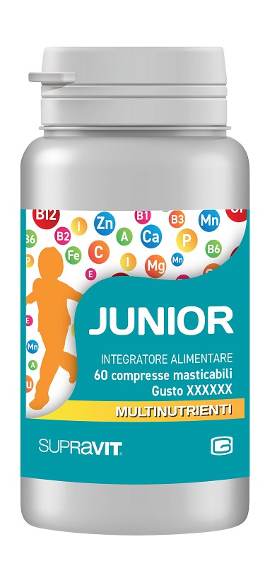 SUPRAVIT JUNIOR 60 COMPRESSE MASTICABILI - goldeneffe.it