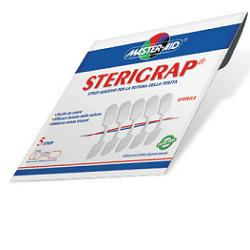 CEROTTO PER SUTURA MASTER-AID STERIGRAP 3,2X0,8 5 PEZZI - goldeneffe.it