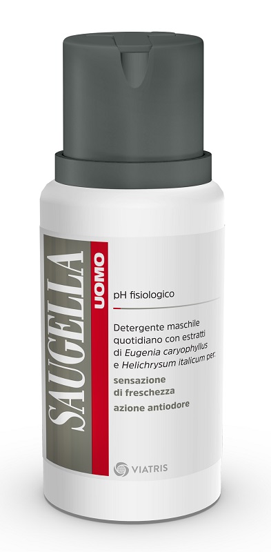 SAUGELLA UOMO PH FISIOLOGICO DETERGENTE MASCHILE 200 ML - goldeneffe.it