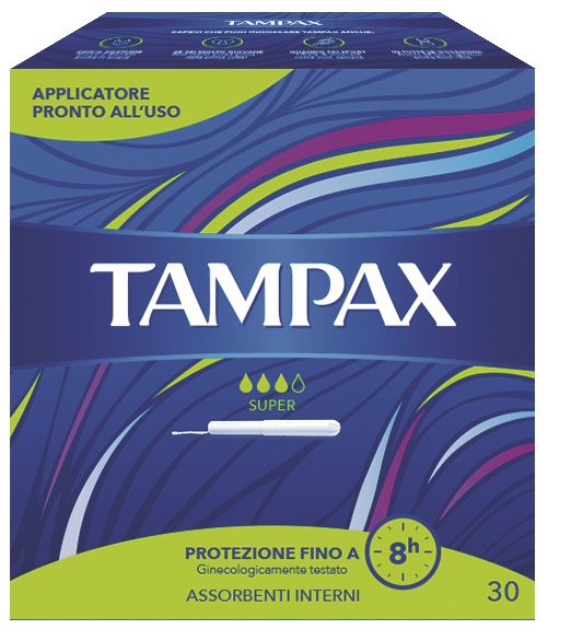 TAMPAX BLUE BOX SUPER 30 PEZZI - goldeneffe.it
